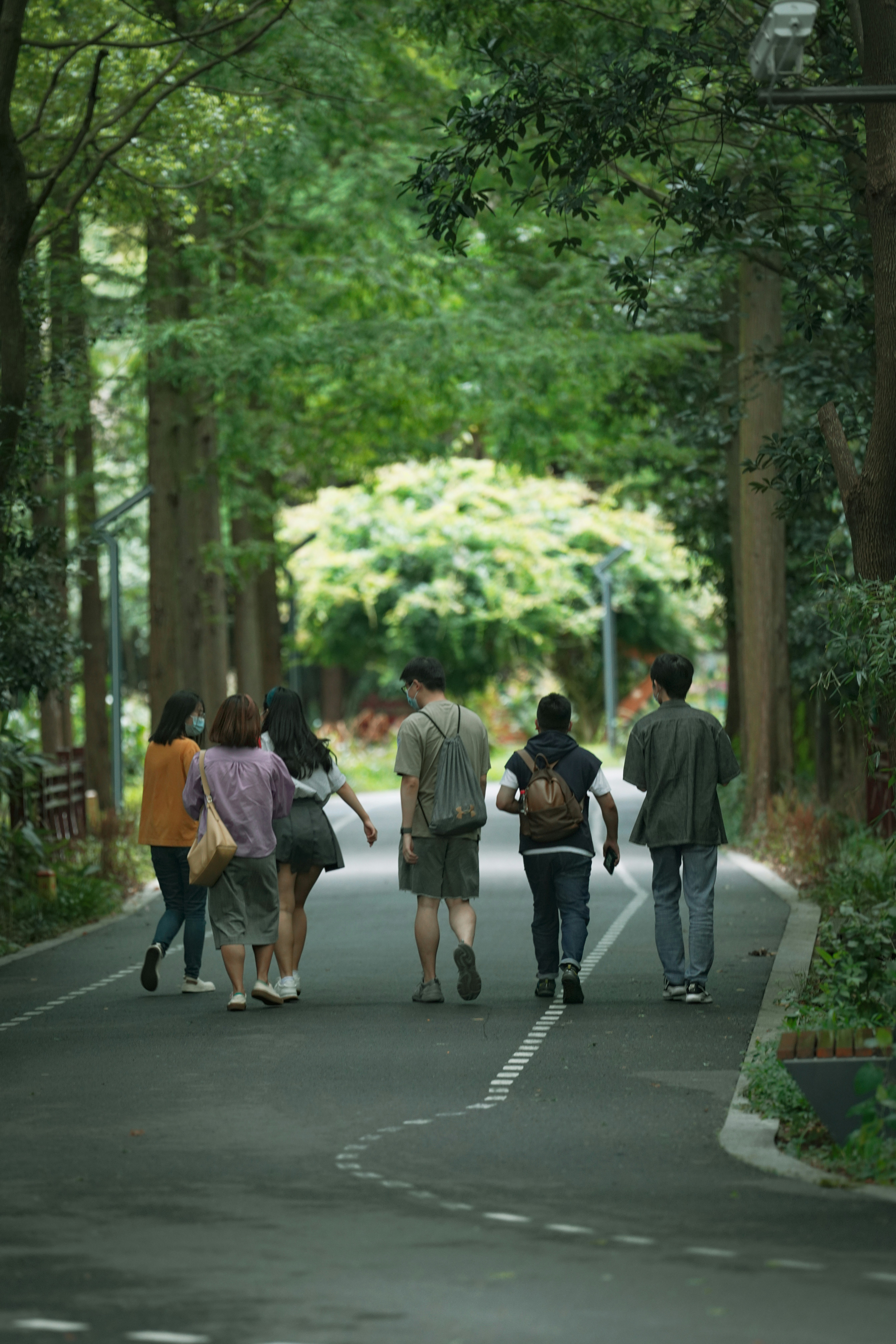 Students studying abroad